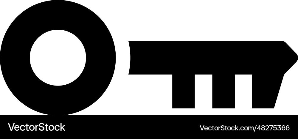Key icon Royalty Free Vector Image - VectorStock