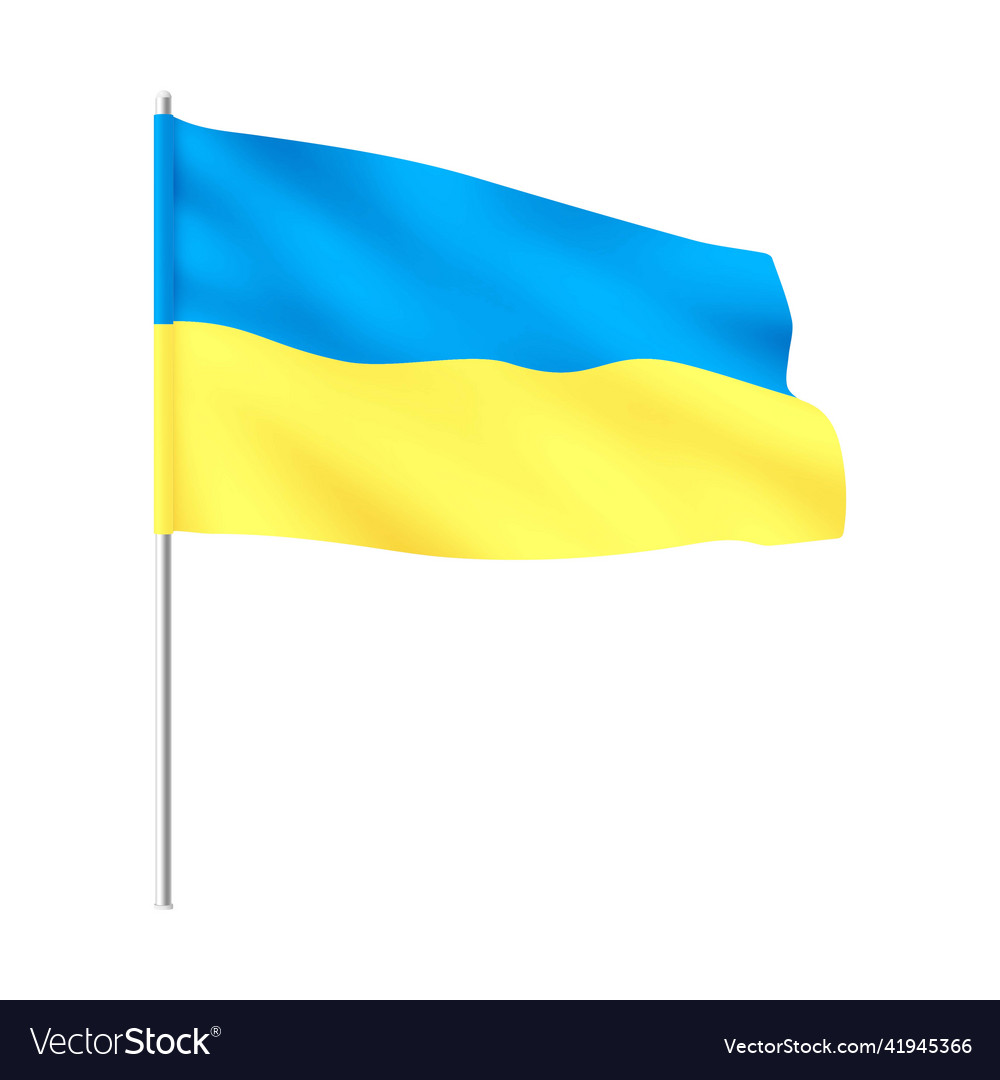 Ukraine flag national ukrainian yellow blue