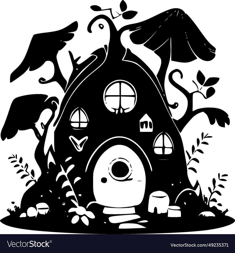 Fairy house - high quality logo ideal