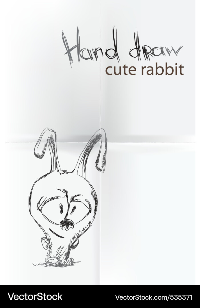 Rabbit Royalty Free Vector Image - VectorStock