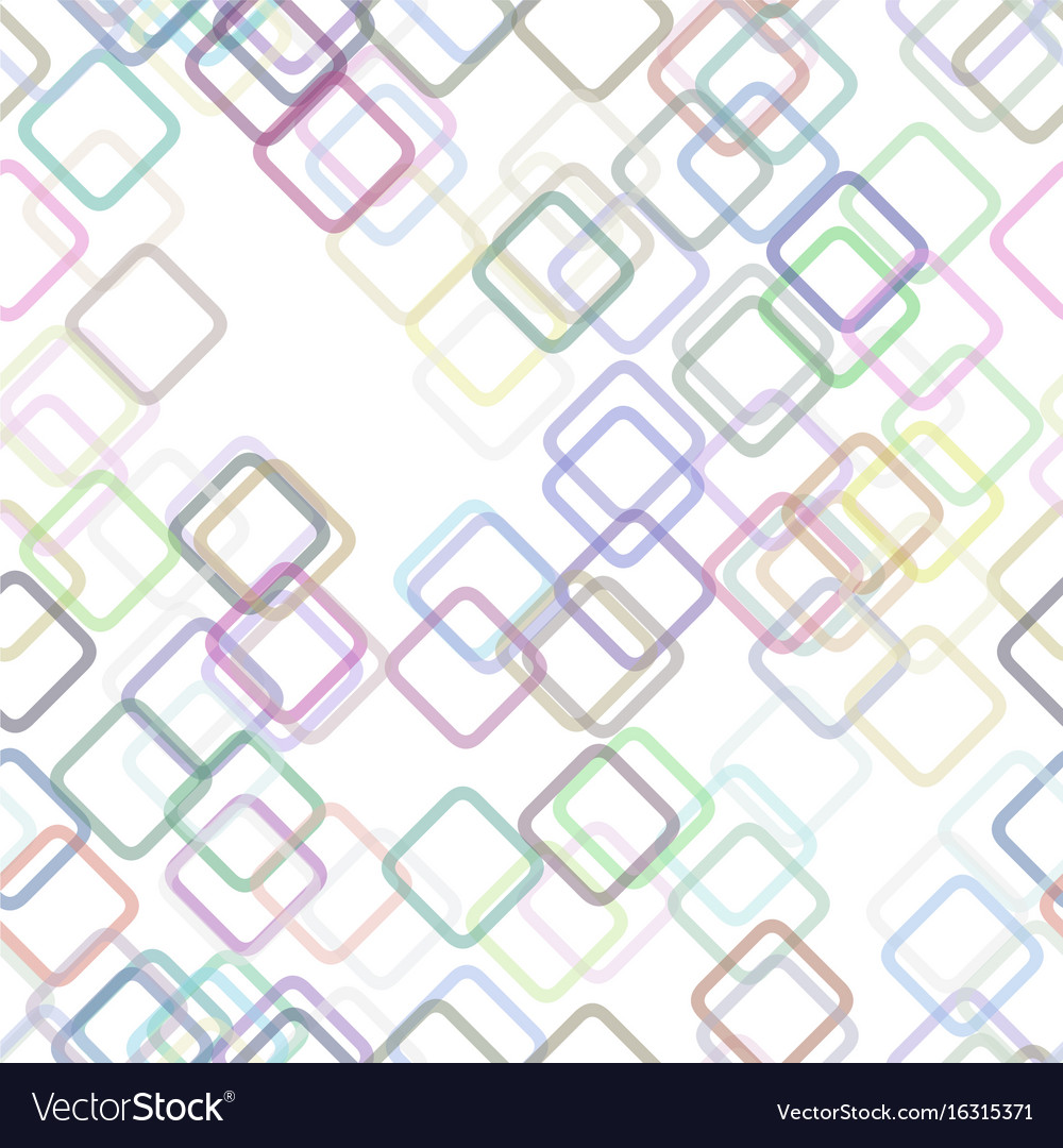 Seamless geometric square background pattern