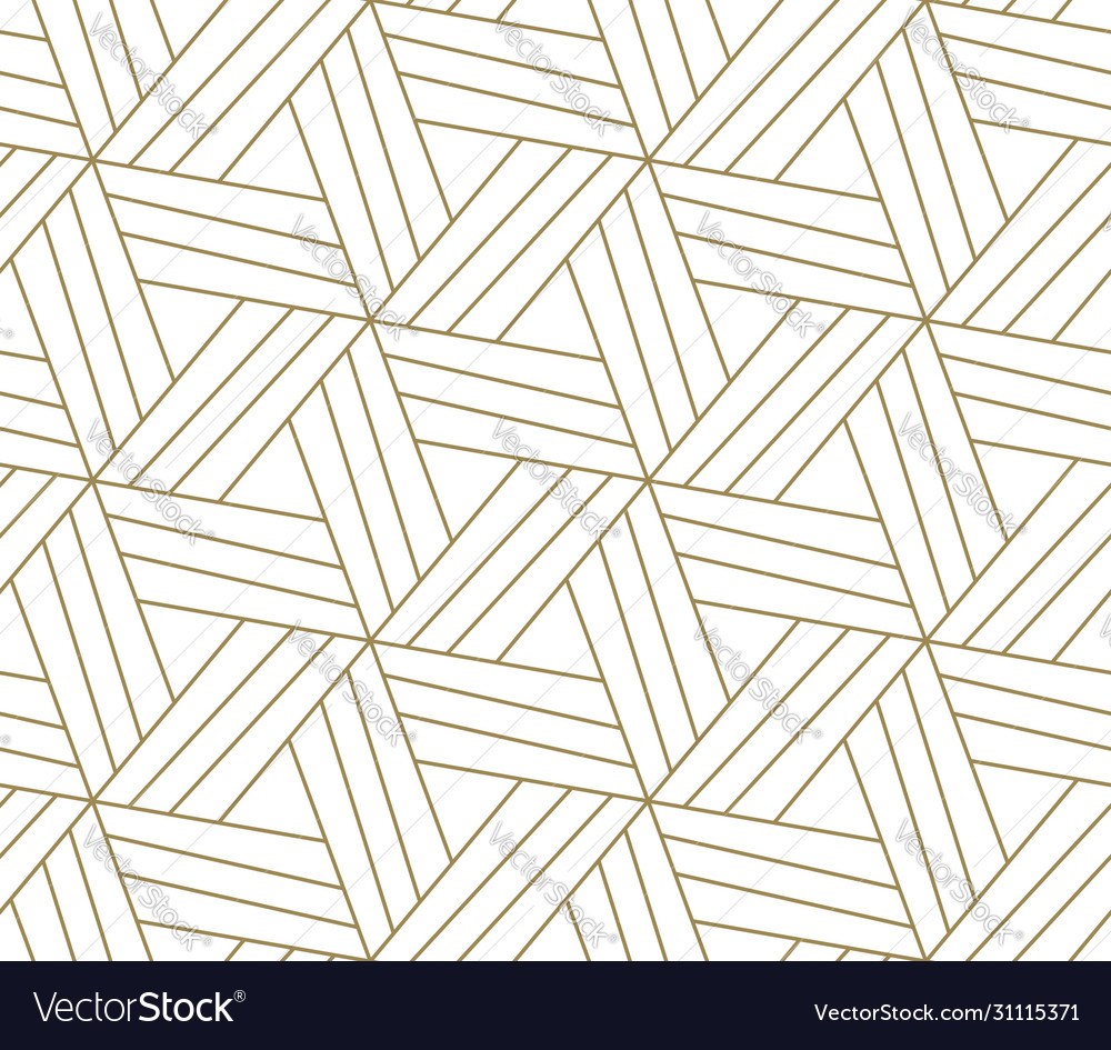 Seamless pattern with abstract geometric line vector image Seamless pattern with abstract geometric line