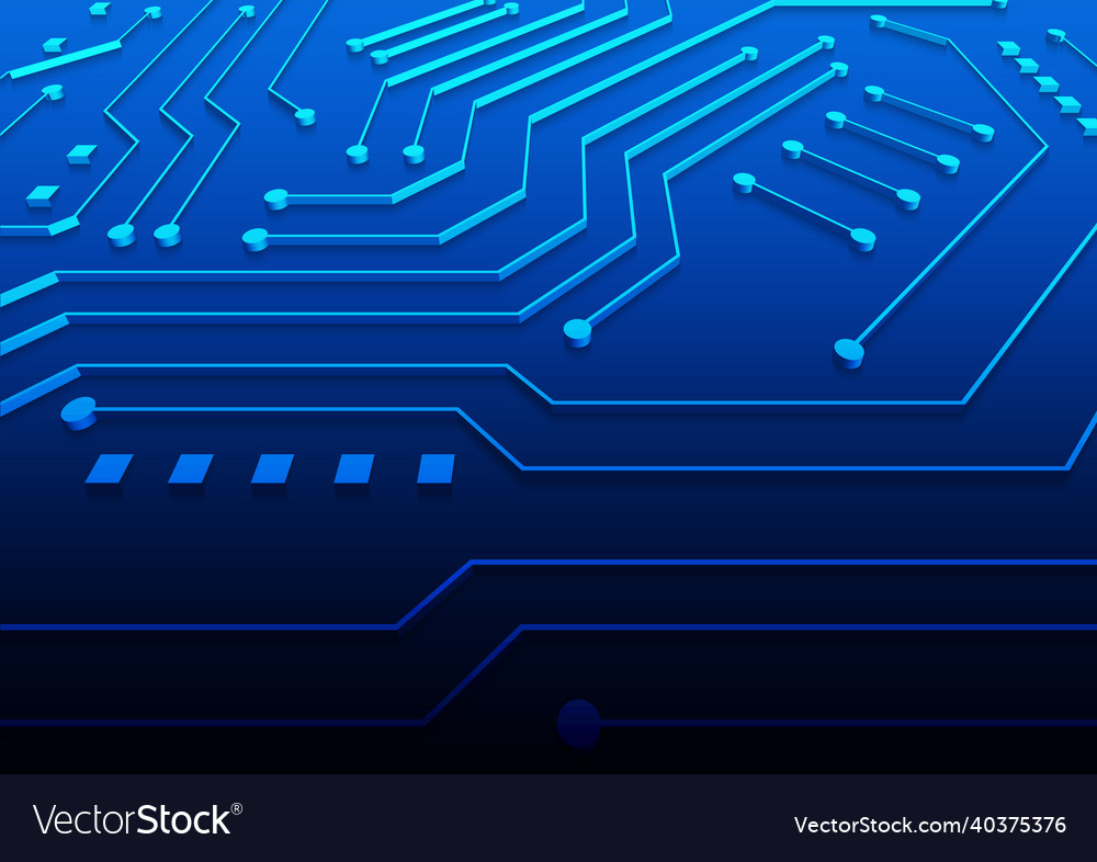 Circuit technology background with hi-tech digital