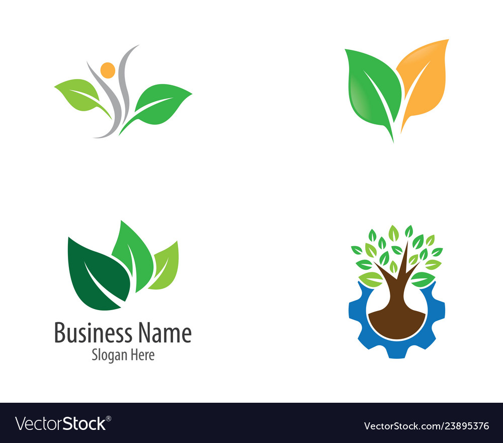 Ecology logo Royalty Free Vector Image - VectorStock