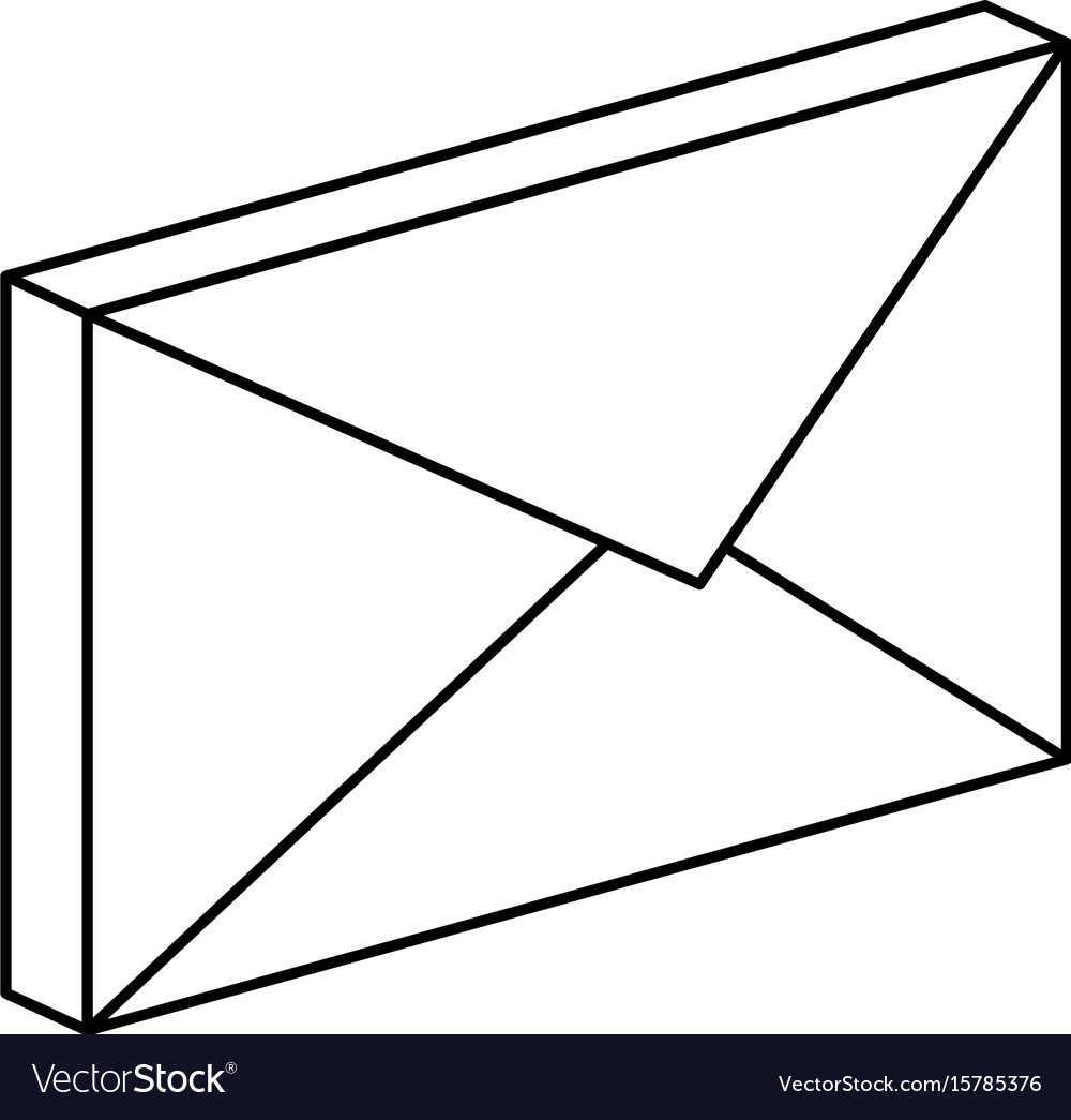 Email symbol 3d