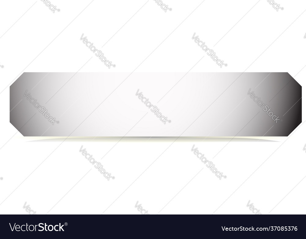 Empty colorful button banner shapes