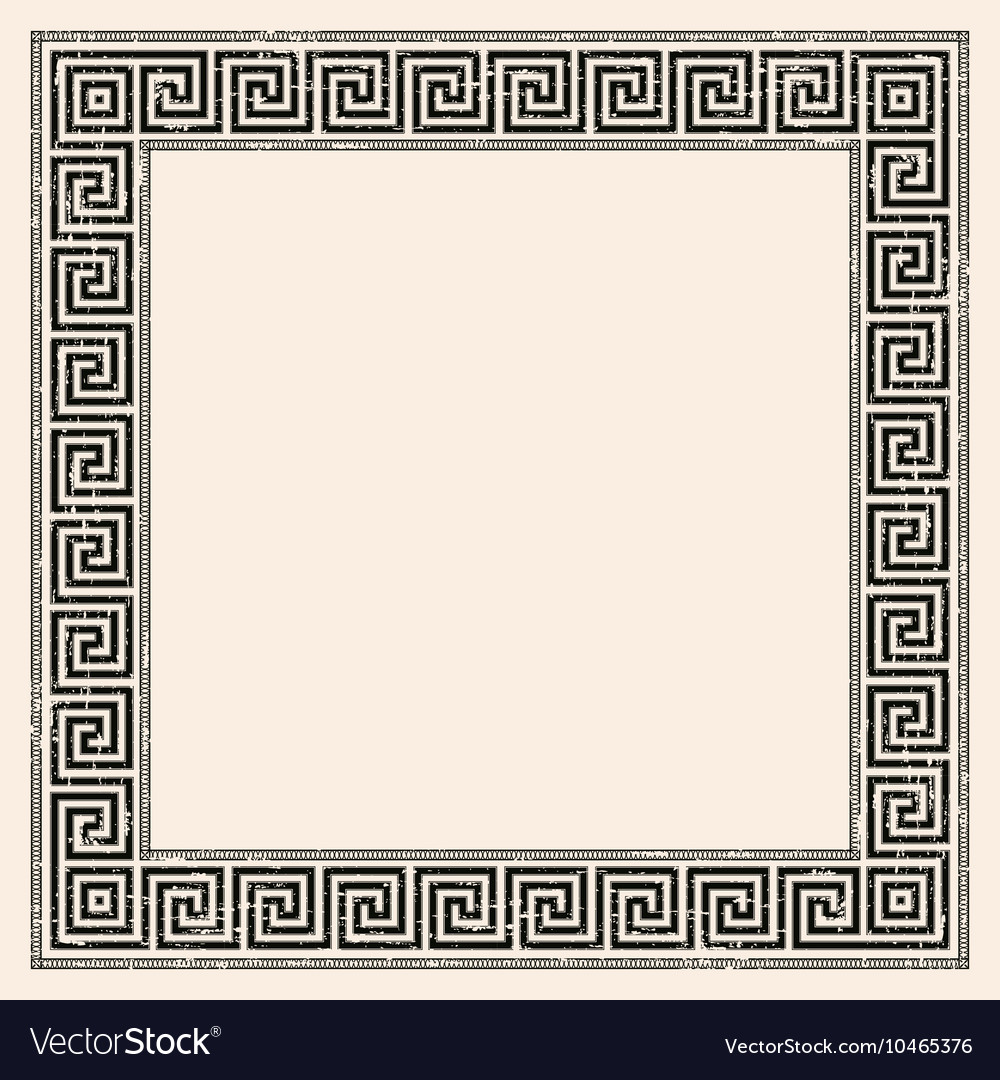 Greek Ornament Seamless Pattern