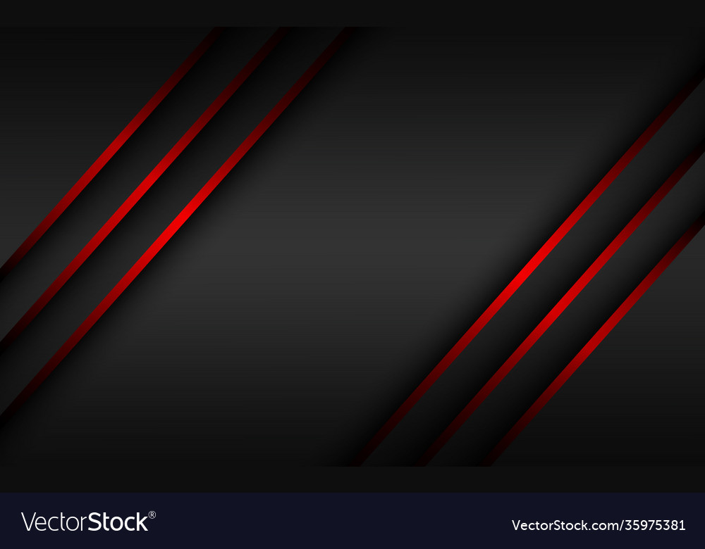 Abstract red line background overlapped layers vector image Abstract red line background overlapped layers