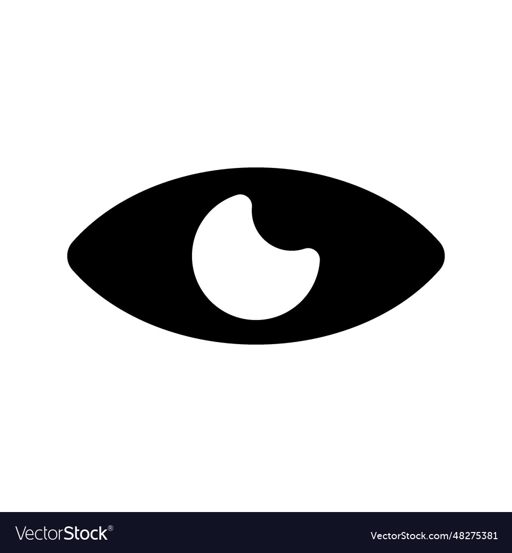 Eye icon Royalty Free Vector Image - VectorStock