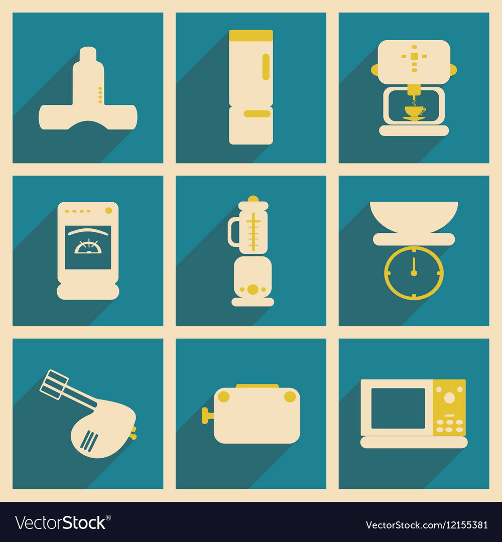 Flat with shadow concept and mobile application