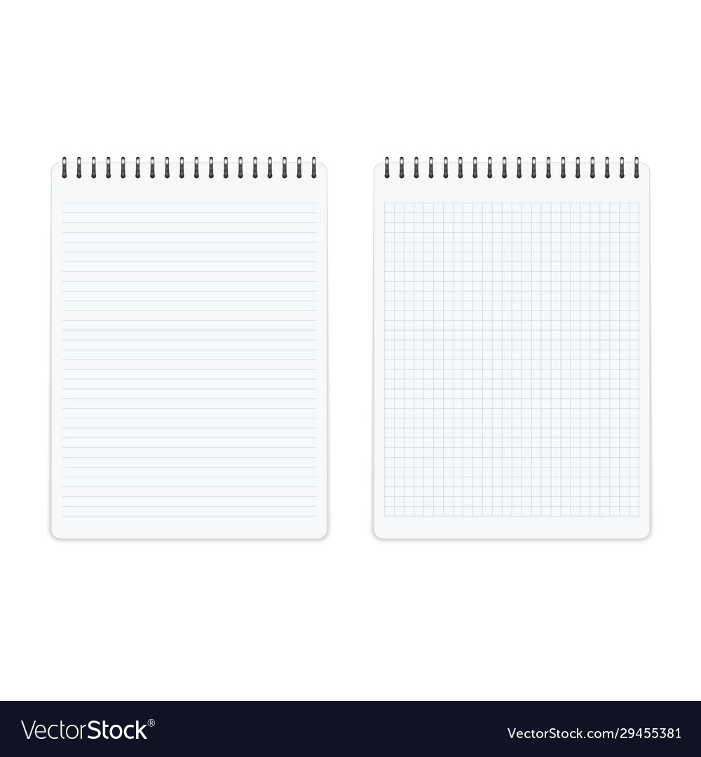 Notebook Paper Templates - Lined & Blank