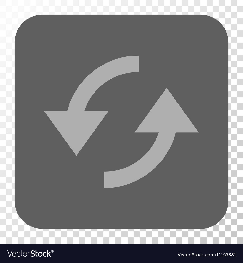 Refresh rounded square button