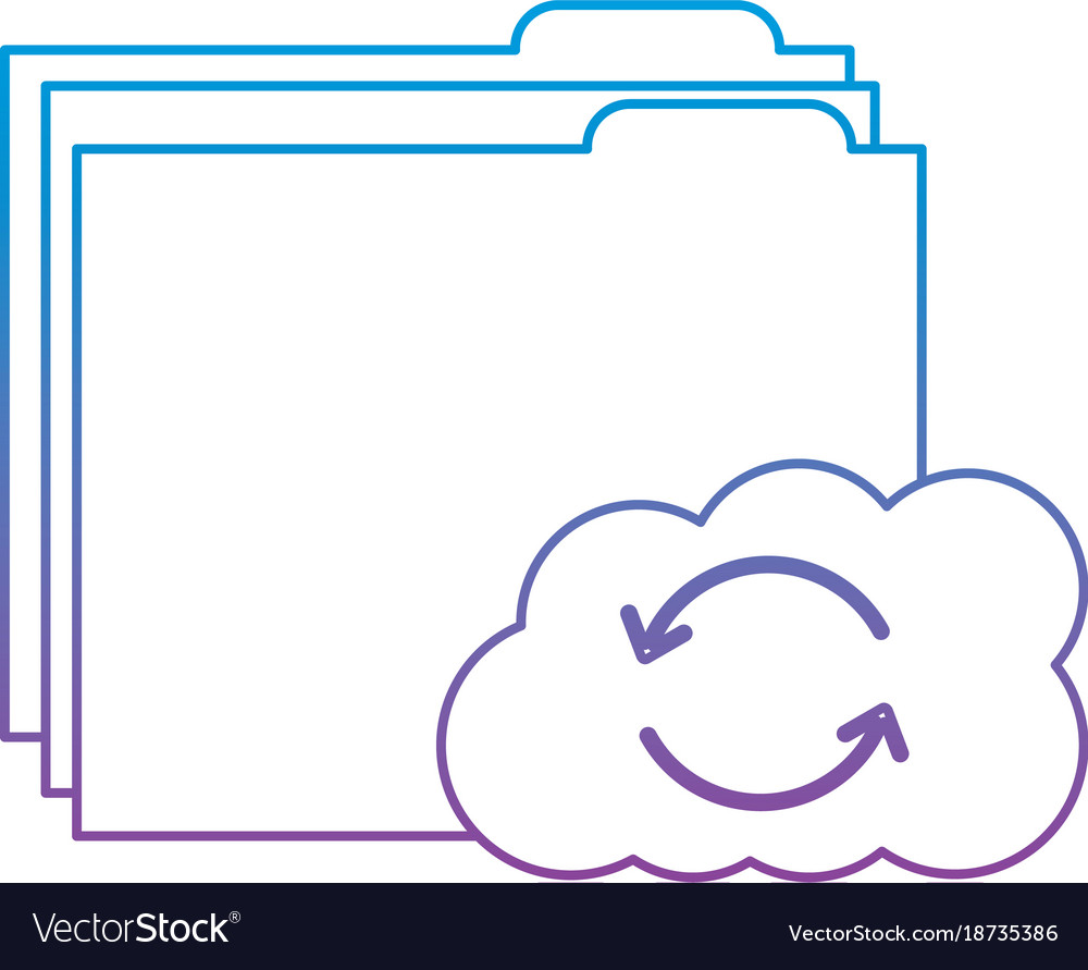 Cloud folder storage sharing system file
