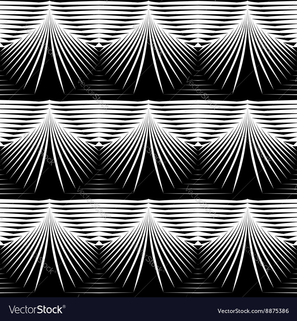Design seamless monochrome shell pattern