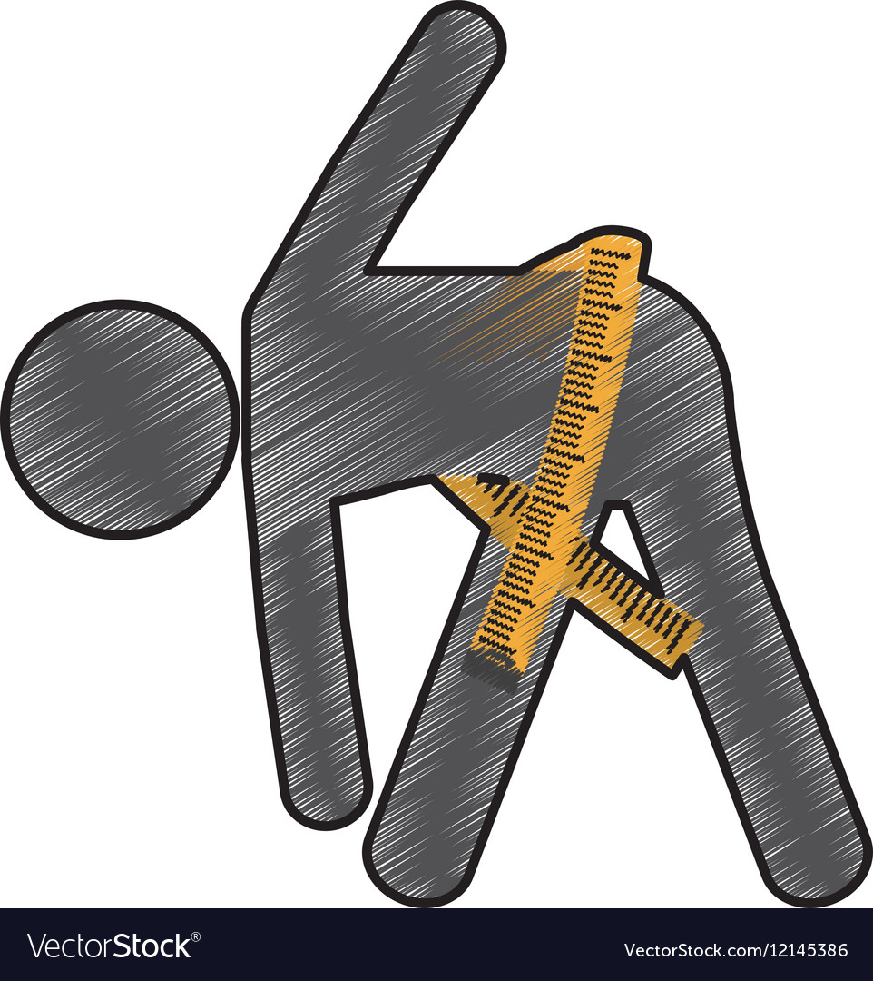 Exercise pictograph icon image