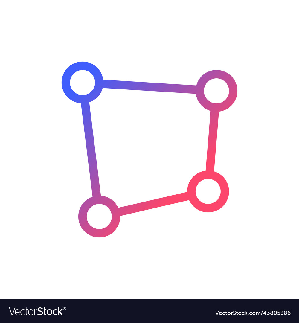 Perspective tool pixel perfect gradient linear ui vector image Perspective tool pixel perfect gradient linear ui