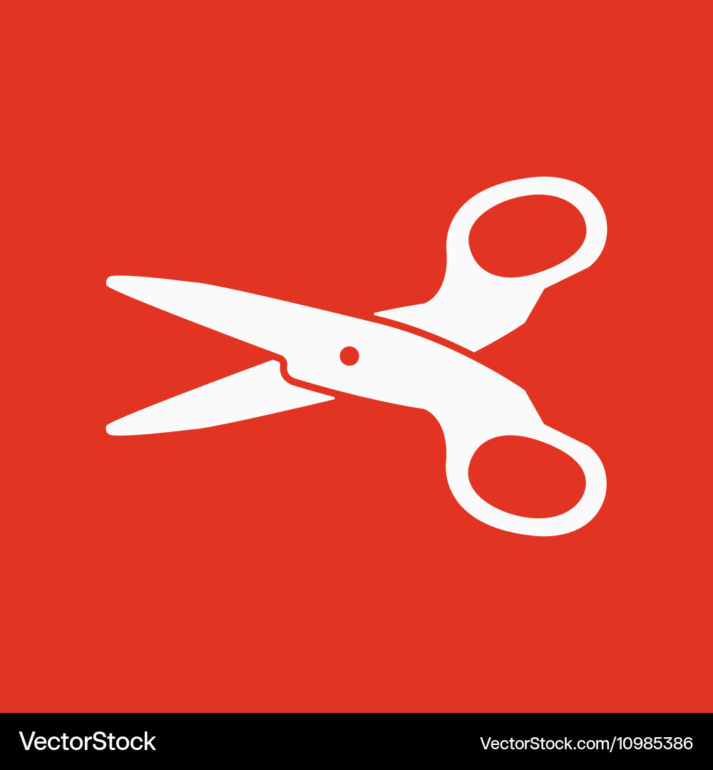 Scissors icon Royalty Free Vector Image - VectorStock