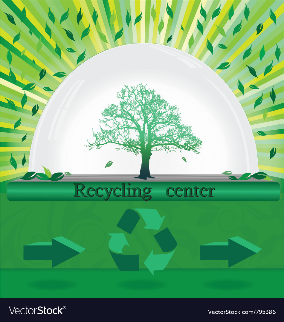 Recycle Tree Clip Art