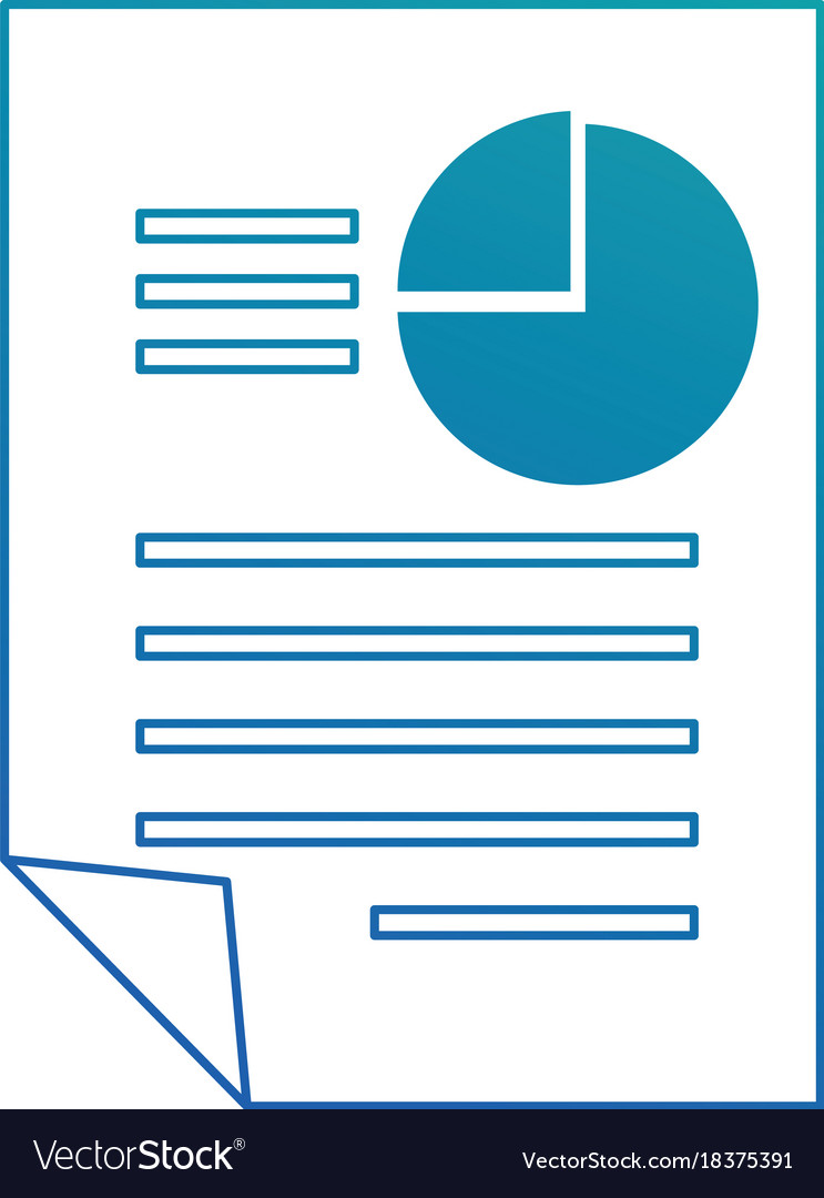 Document with statistics icon