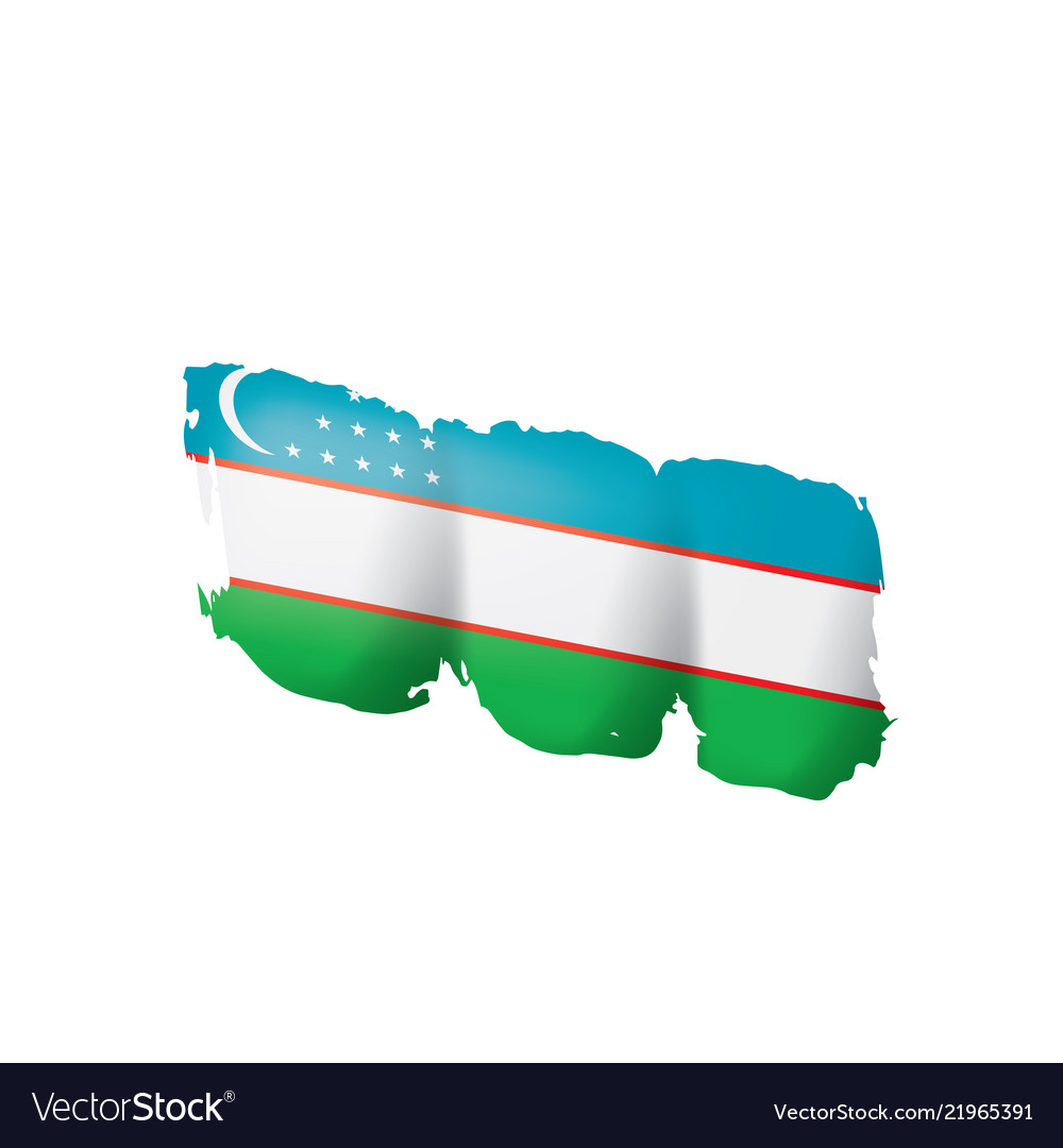 Флаг узбекистана рисунок детей