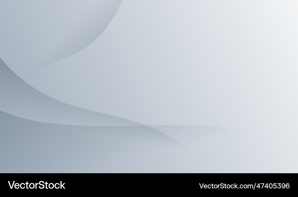 Modern gradient abstract white background design Vector Image