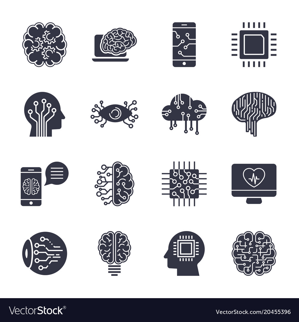 Simple set of artificial intelligence related line