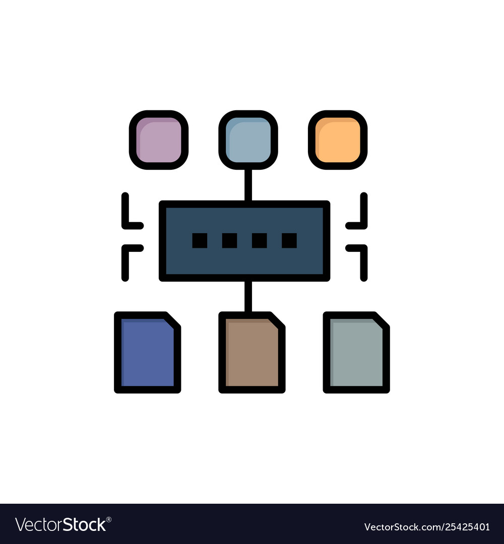 Algorithm Programm Benutzer Dokument flache Farbe Symbol vector image Algorithm Programm Benutzer Dokument flache Farbe Symbol
