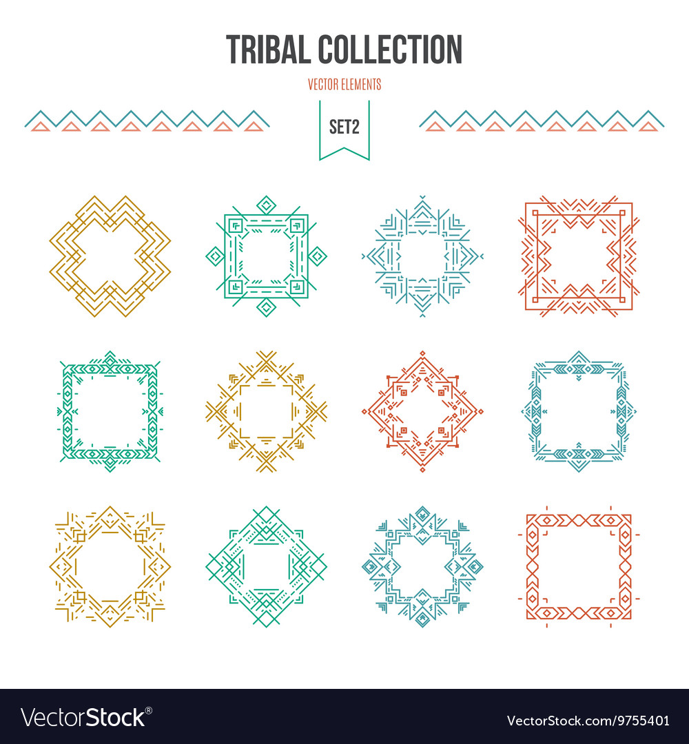 Aztec frames and icons