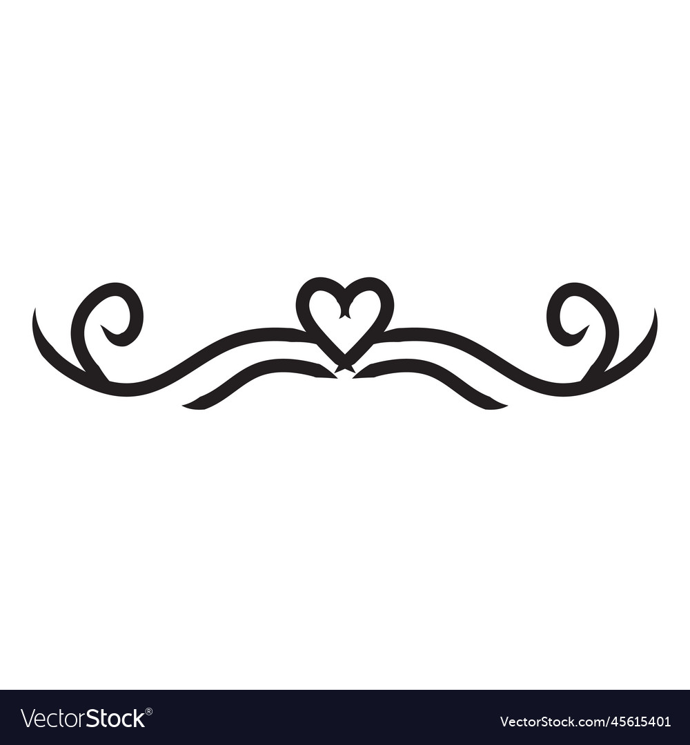Ornate Decorative Scroll Element