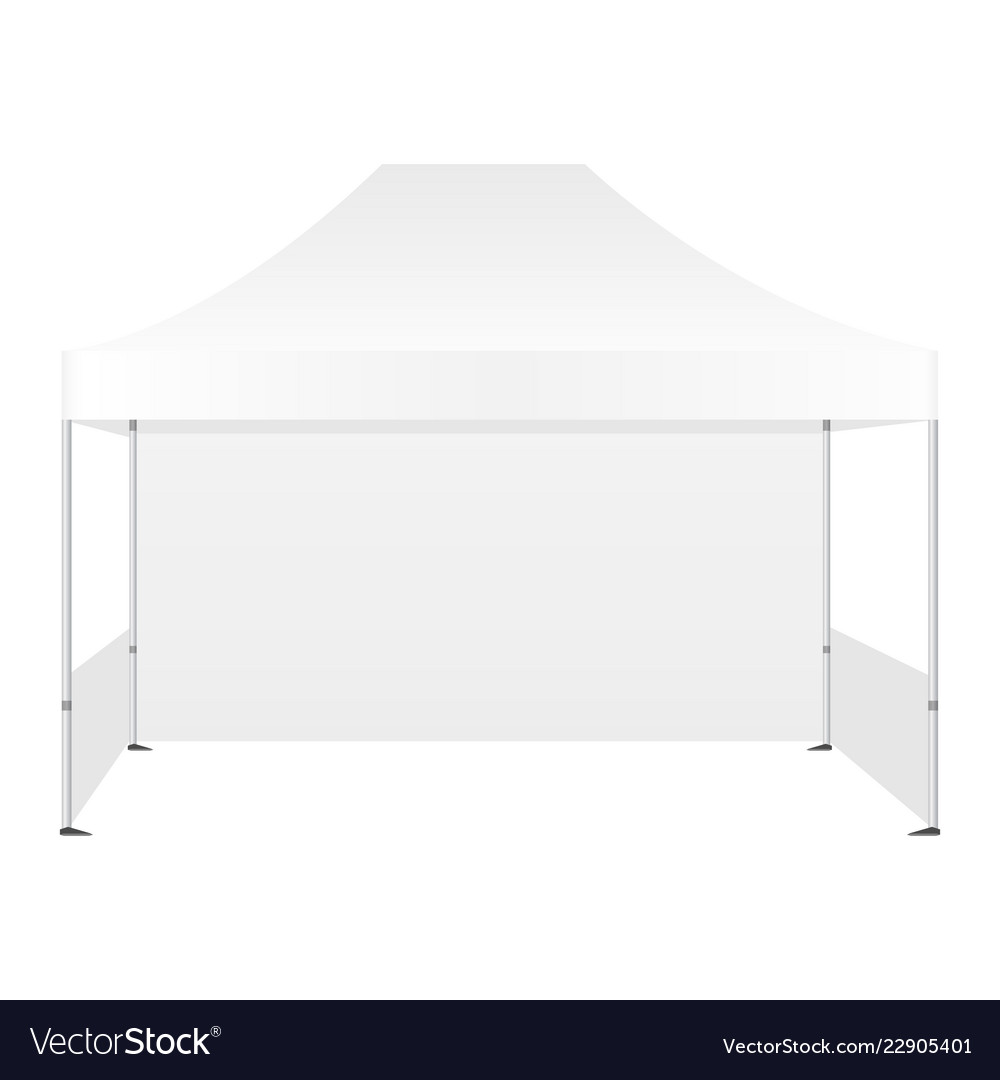 Outdoor canopy tent Royalty Free Vector Image VectorStock