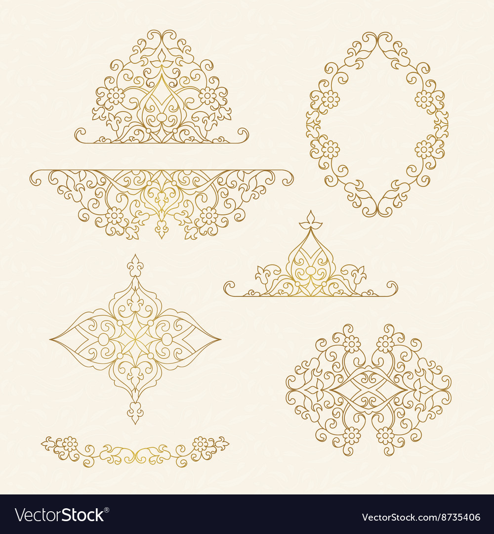Elegant element for design