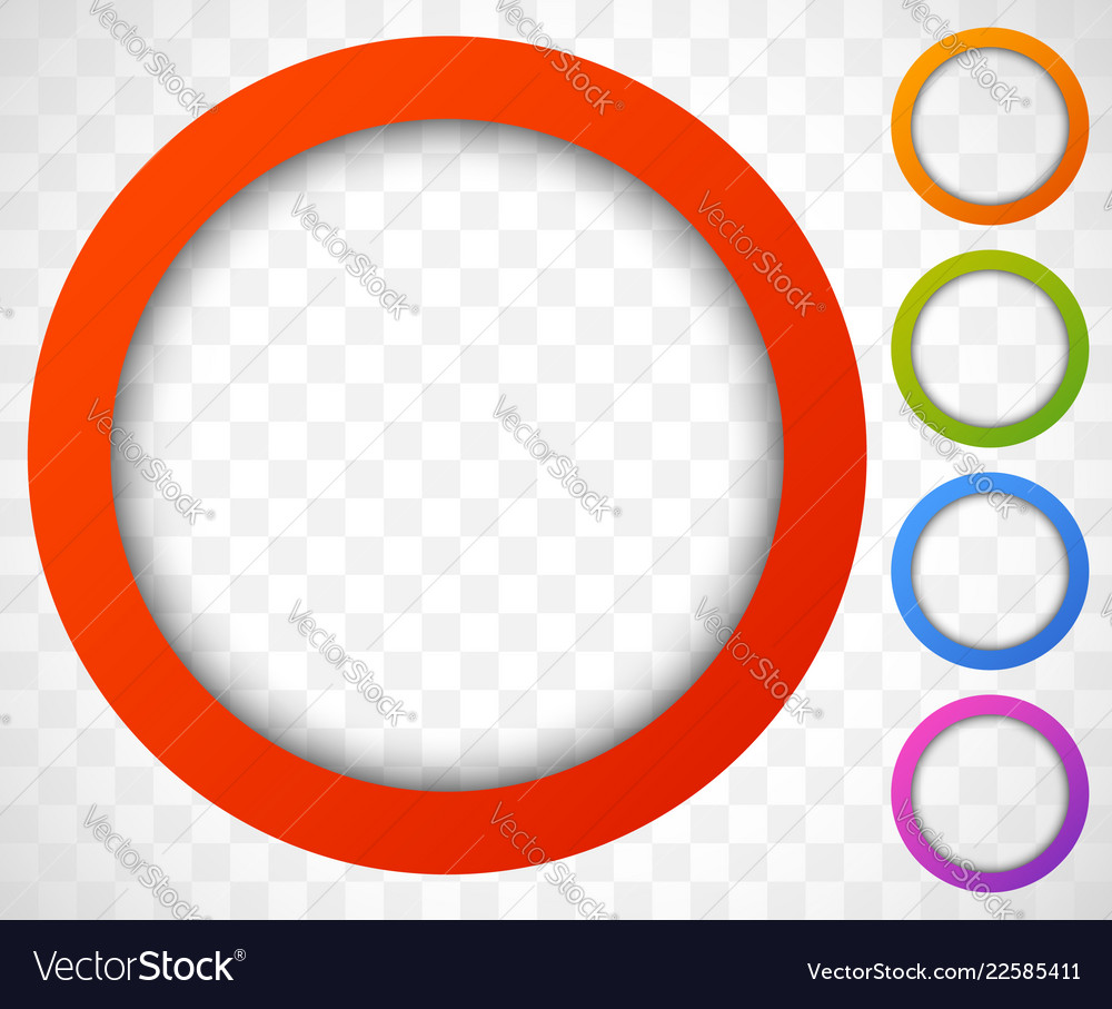 Circle icon colorful background abstract