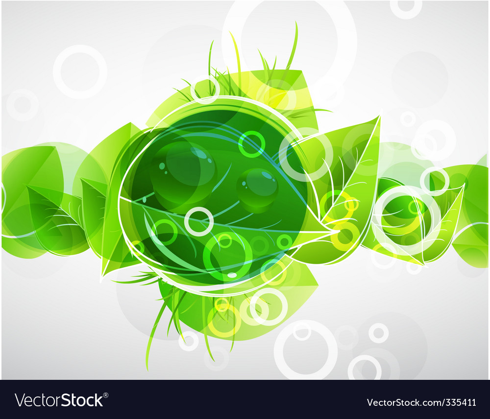 Modern natural background Royalty Free Vector Image