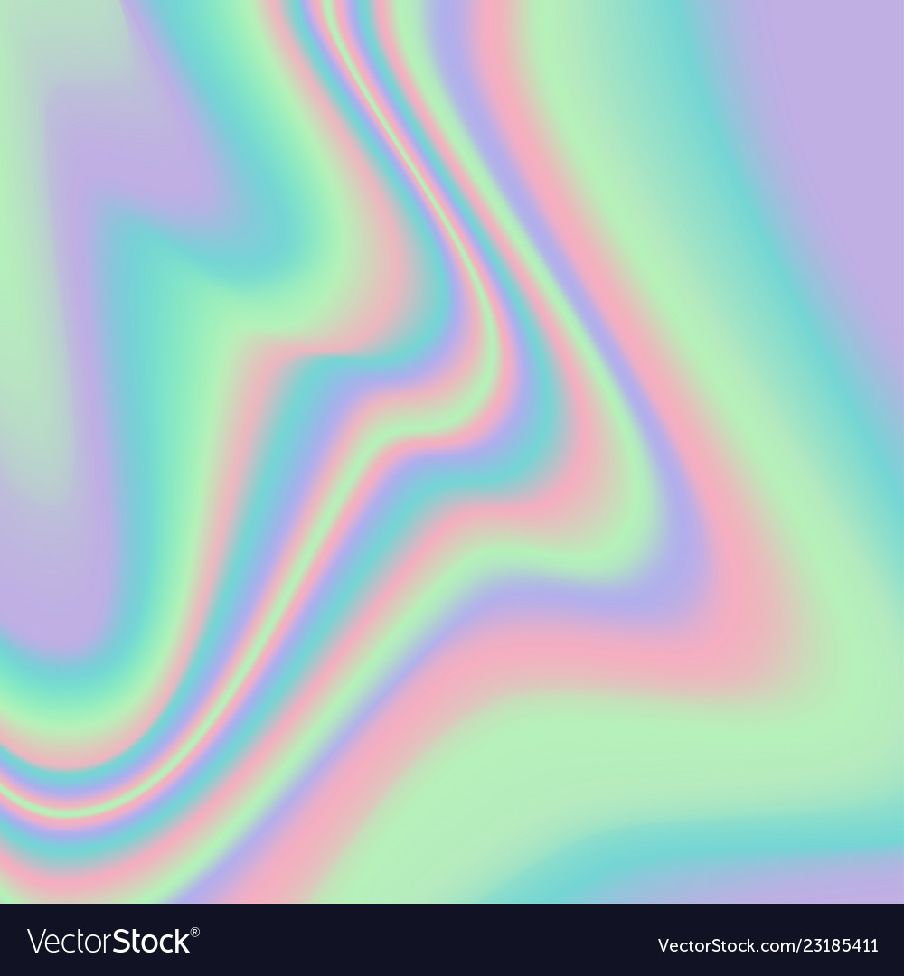 Vibrant gradient holographic texture Royalty Free Vector