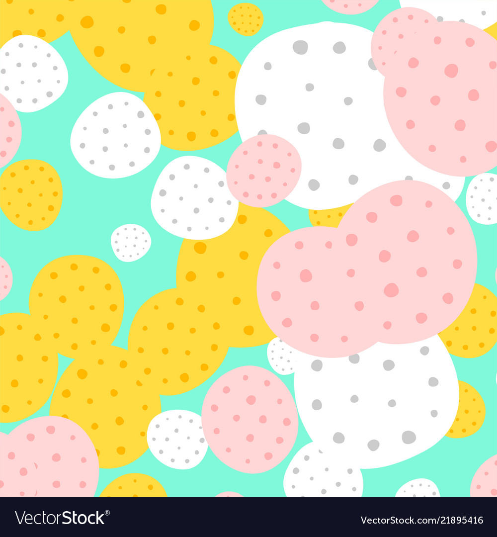 Abstract colorful dots pattern background