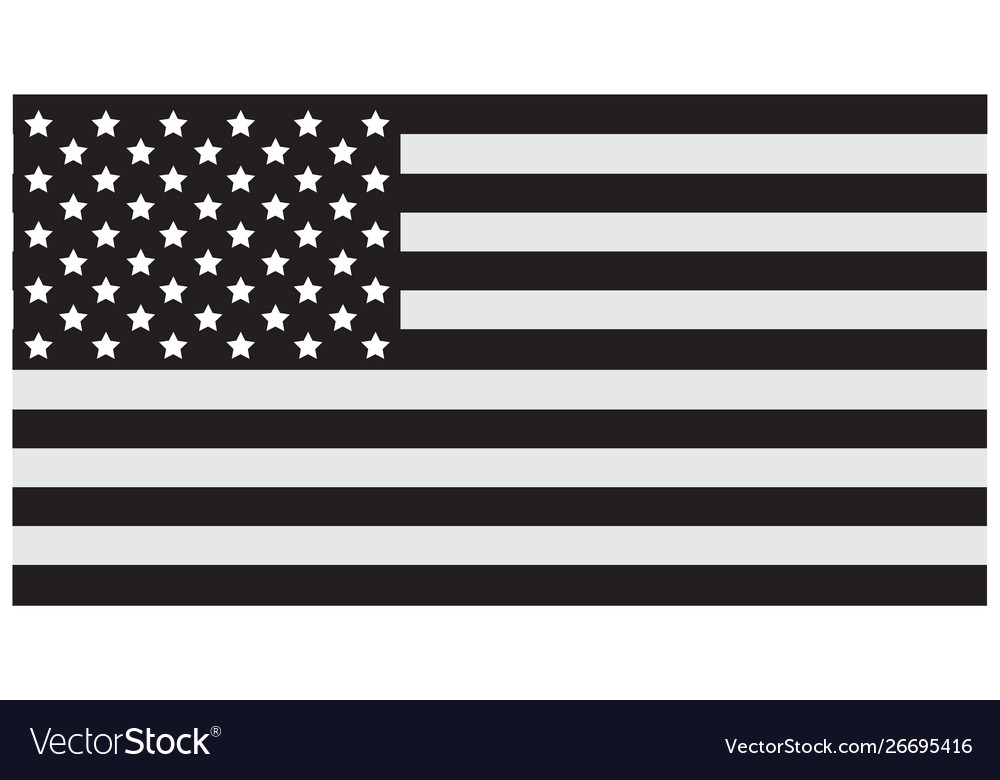 American flag Royalty Free Vector Image - VectorStock