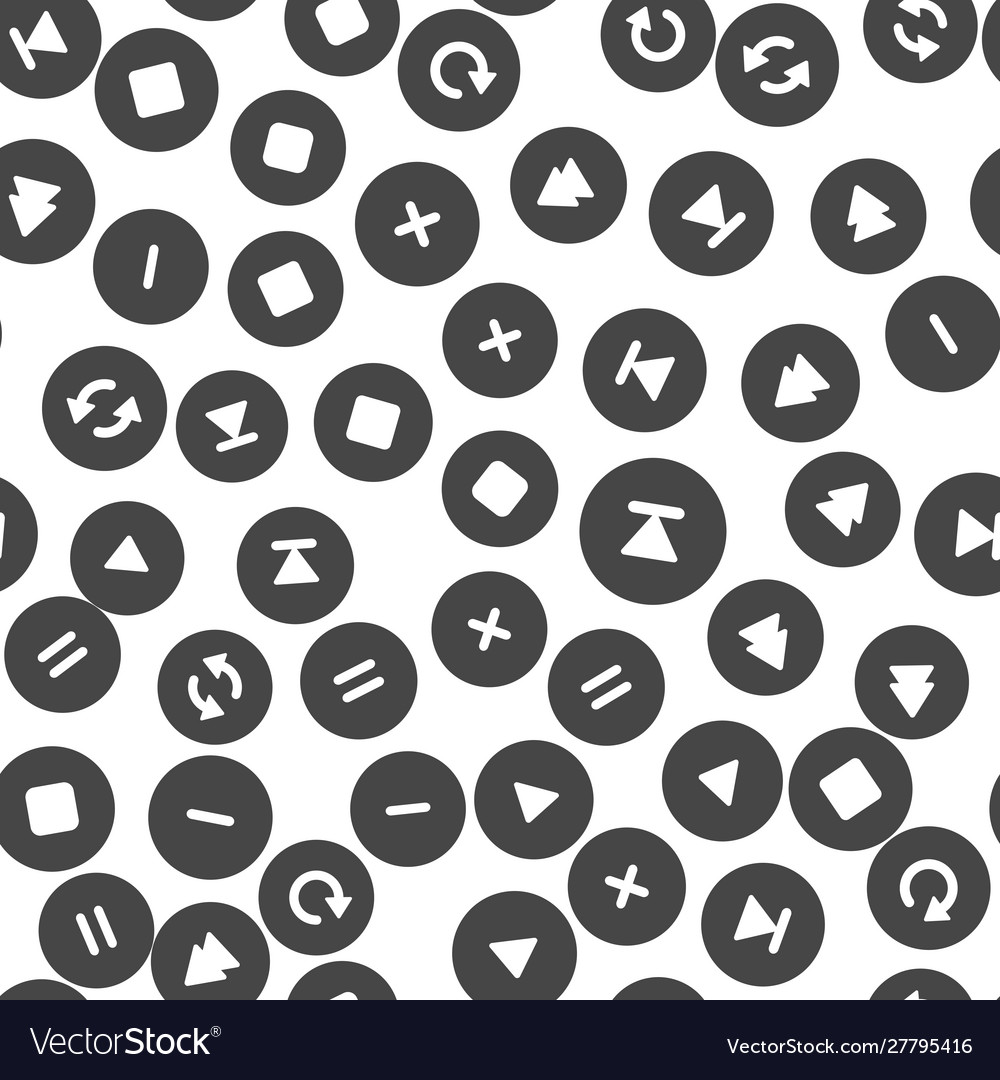 Navigation buttons media player image set