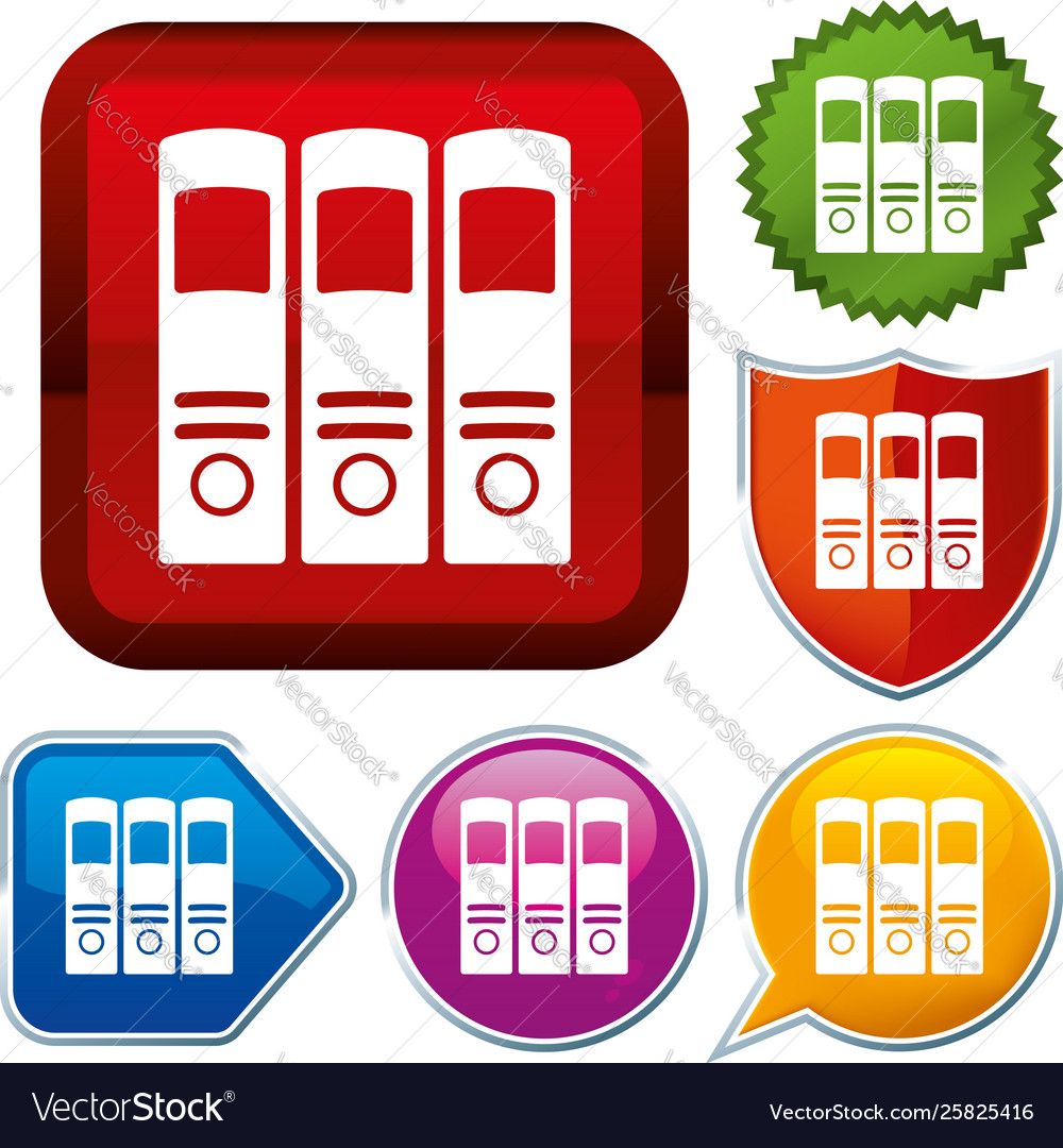 Set shiny icon series on buttons archives