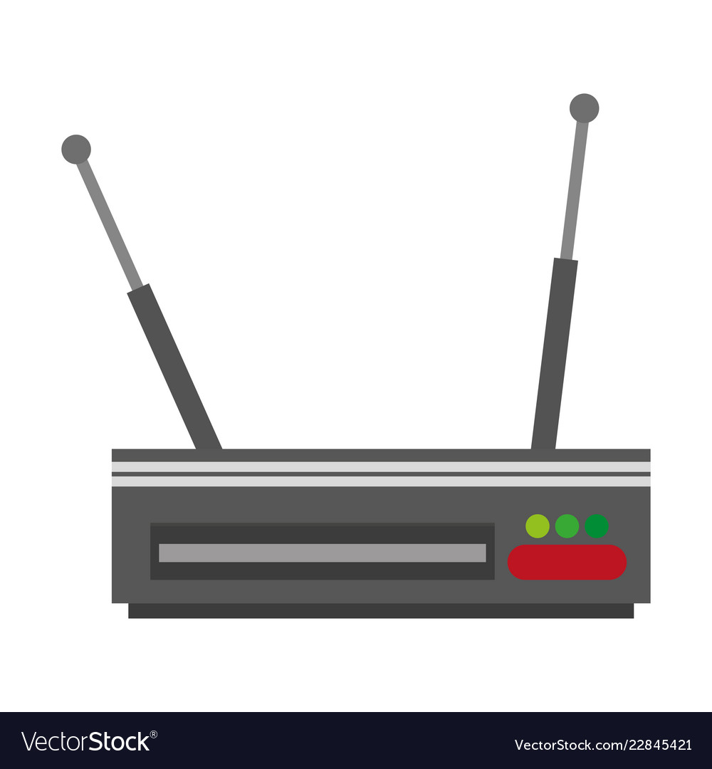 Digital television decoder Royalty Free Vector Image