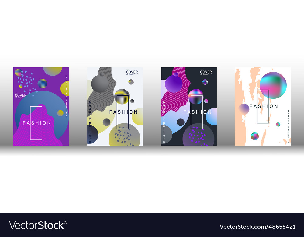 Future futuristic template with abstract forms vector image Future futuristic template with abstract forms