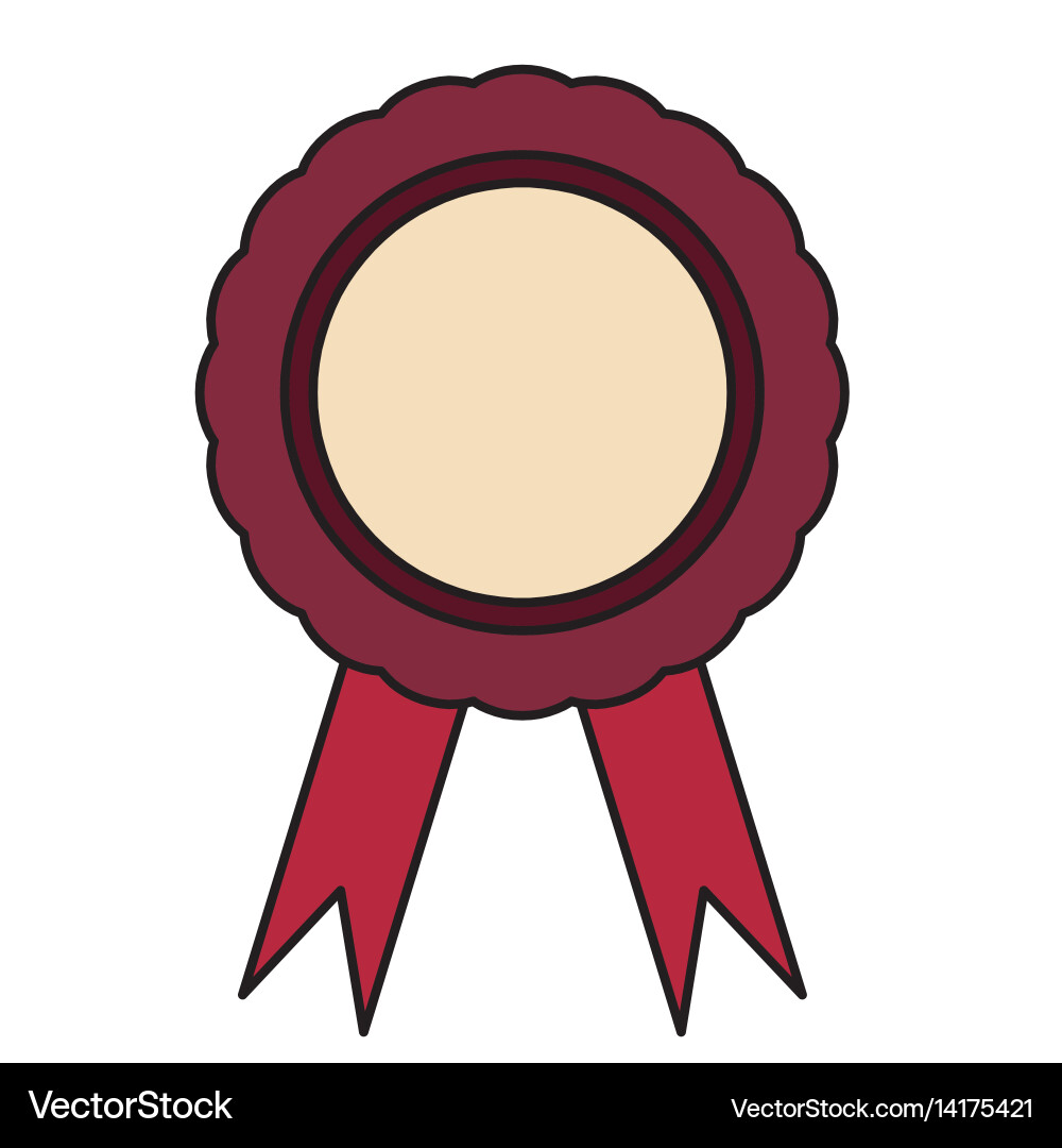 Ribbons and labels on white Royalty Free Vector Image