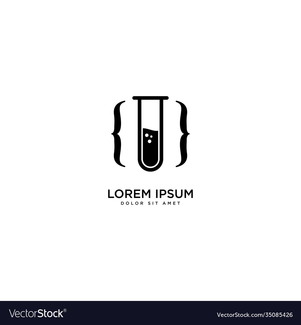 Code Labor Design Labor einfach vector image Code Labor Design Labor einfach