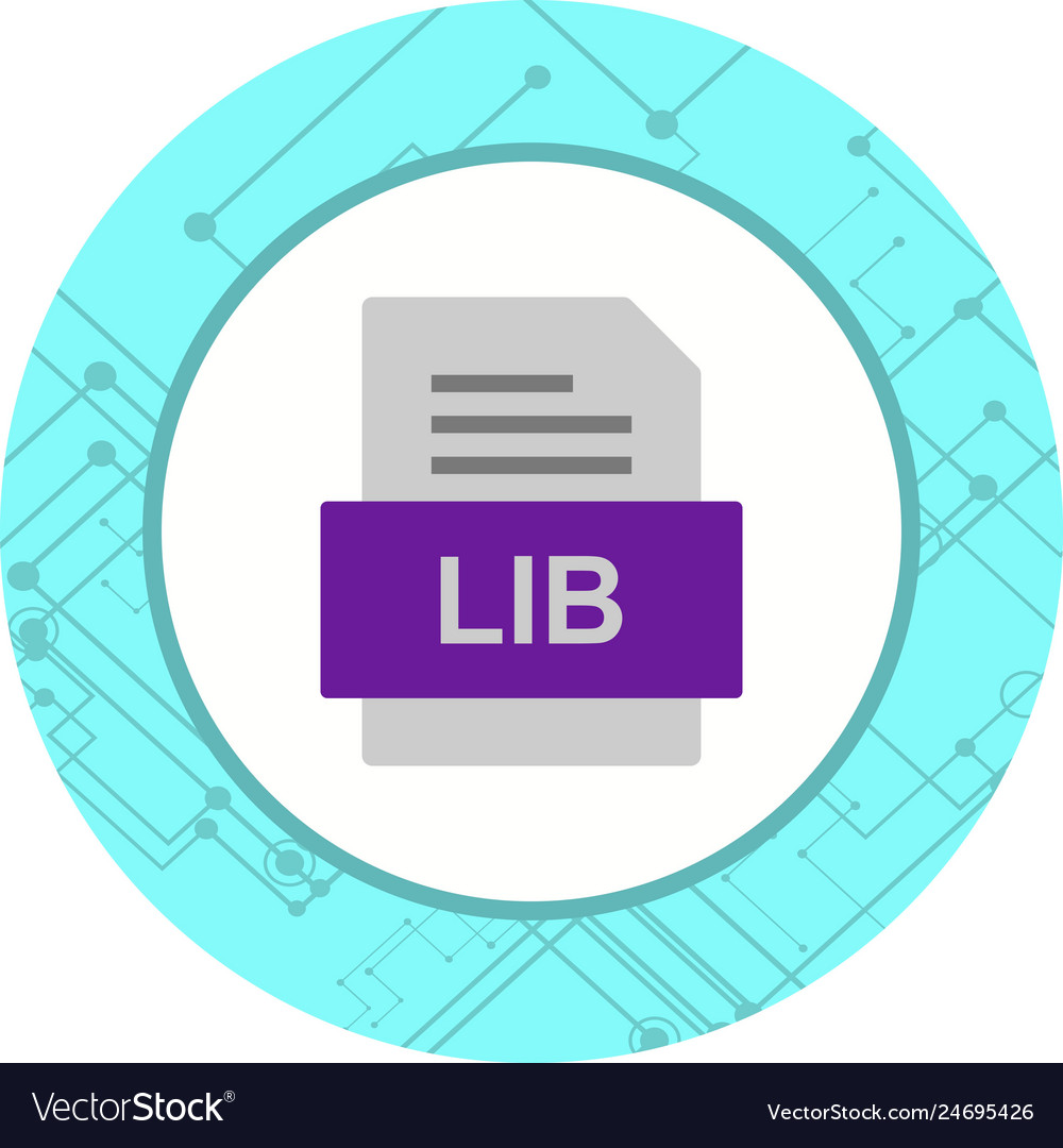 Lib file document icon