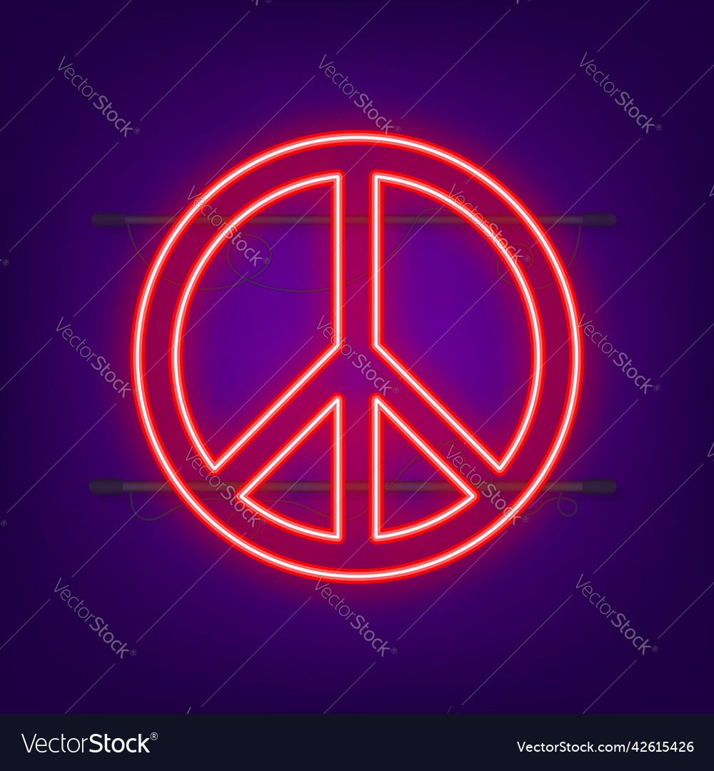 Neon Colored Peace Signs Backgrounds 8728