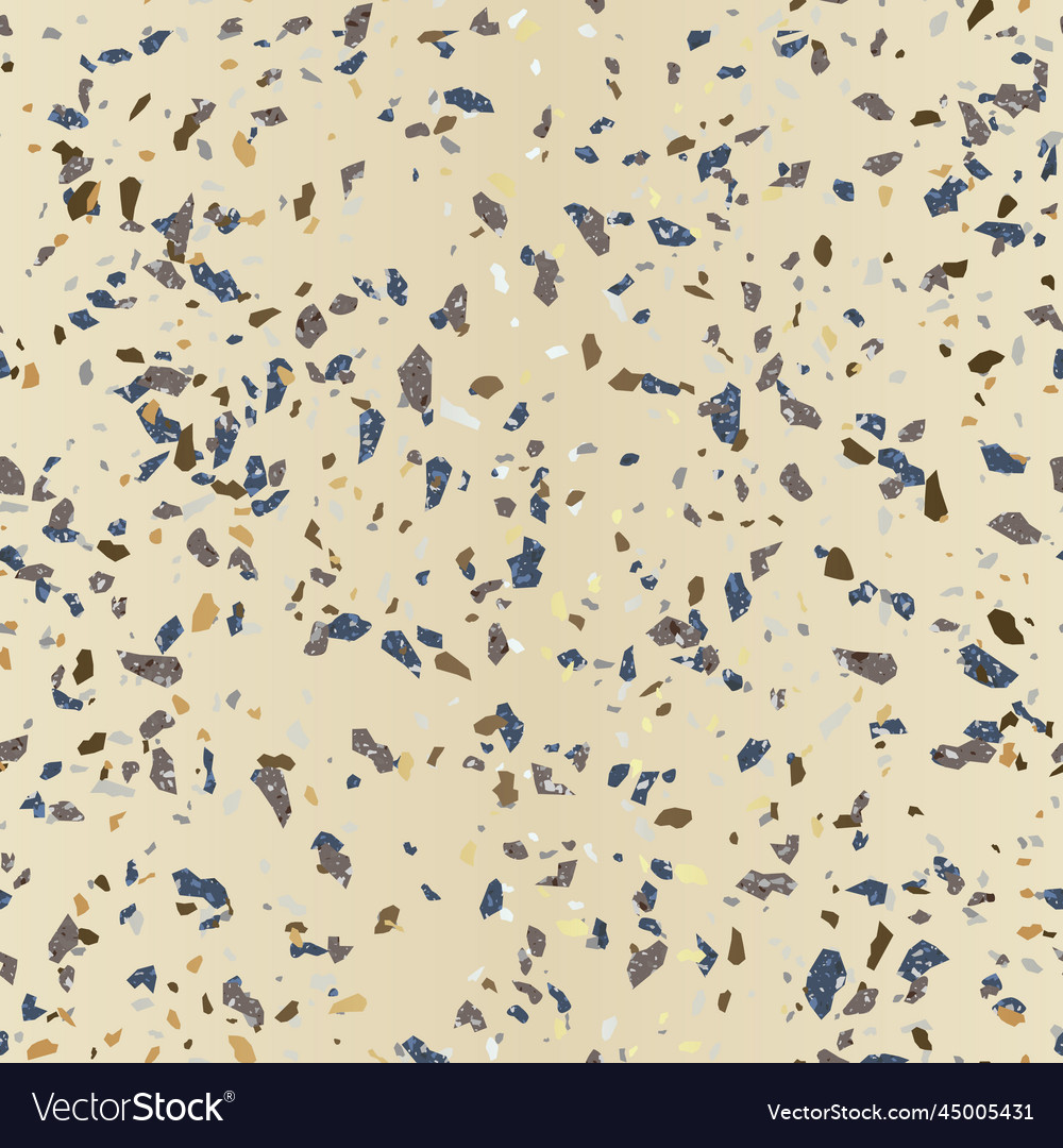 Beige rock terrazzo stone texture seamless