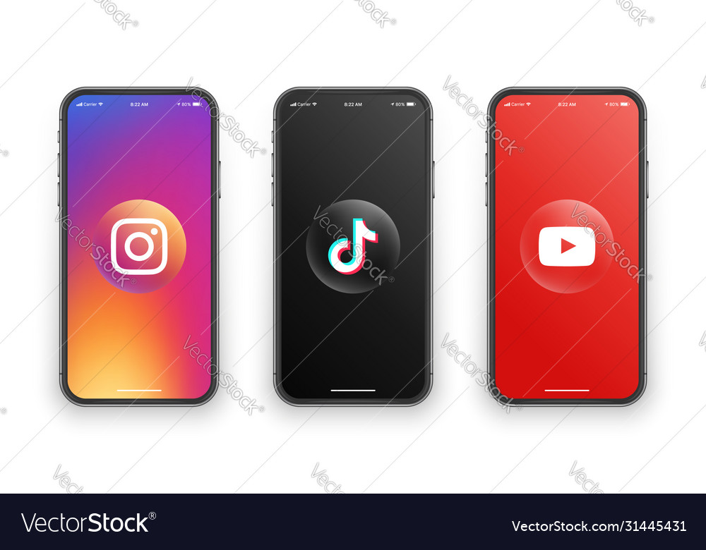 Facebook instagram youtube Stock Photos, Royalty Free Facebook instagram  youtube Images | Depositphotos