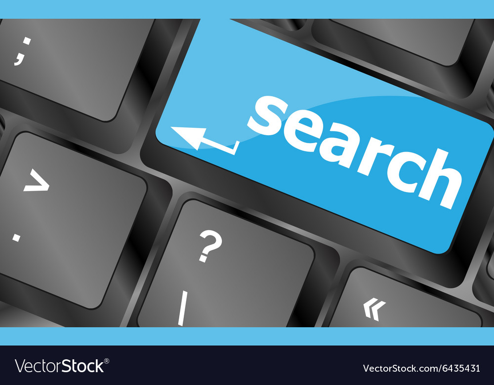 Internet search engine key showing information
