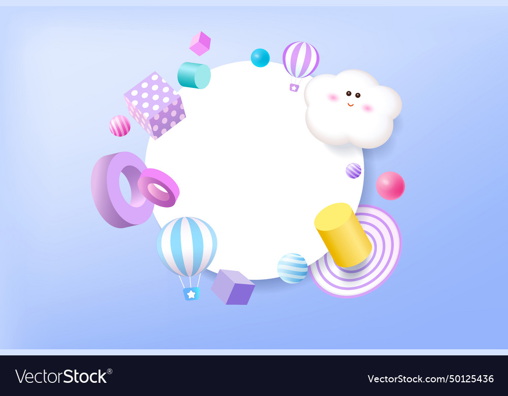 Abstract background scene for product display 3d