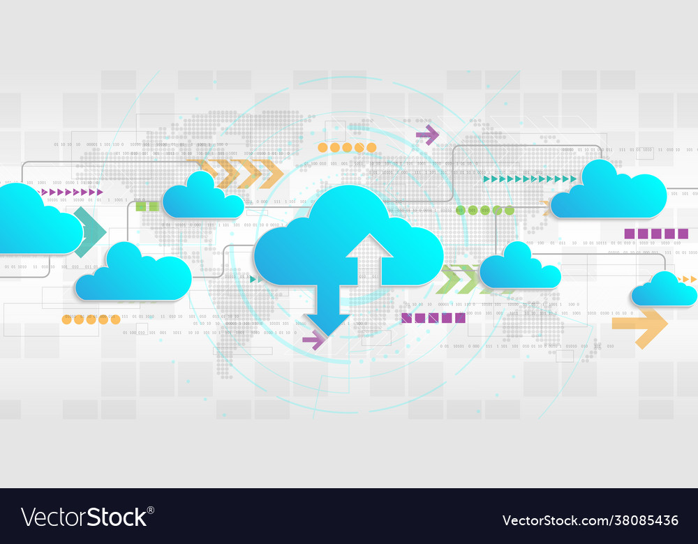 Cloud-Schnittstelle die Daten hochladen