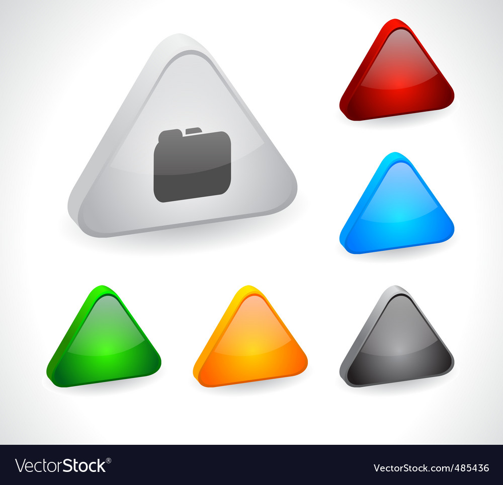 Color 3d buttons for web